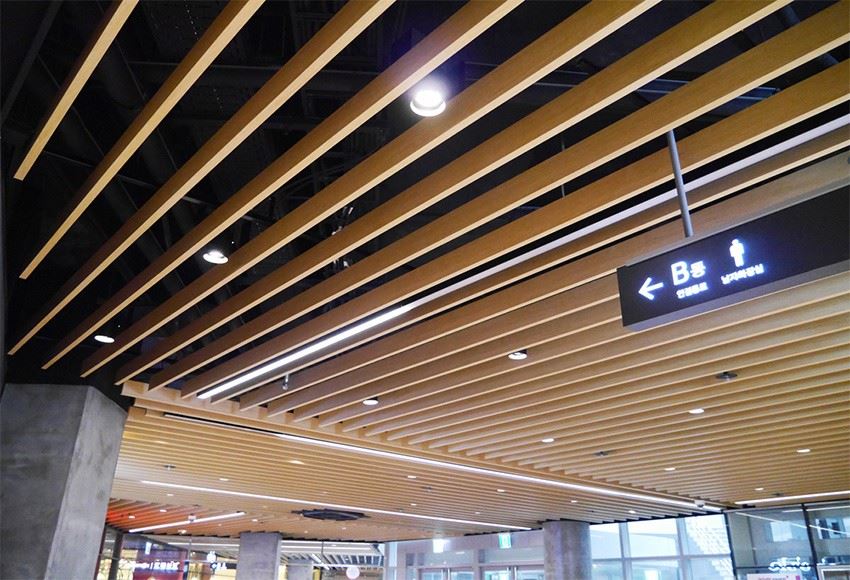 Aluminum Baffle ceiling panles