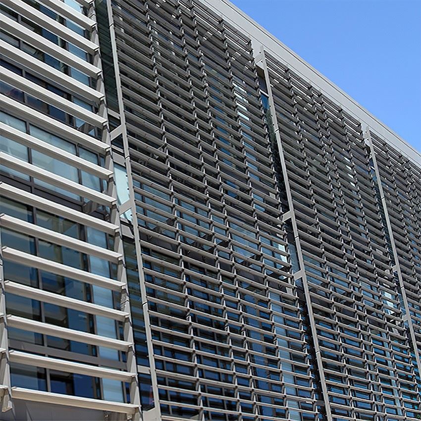 Aluminum Louver Wall