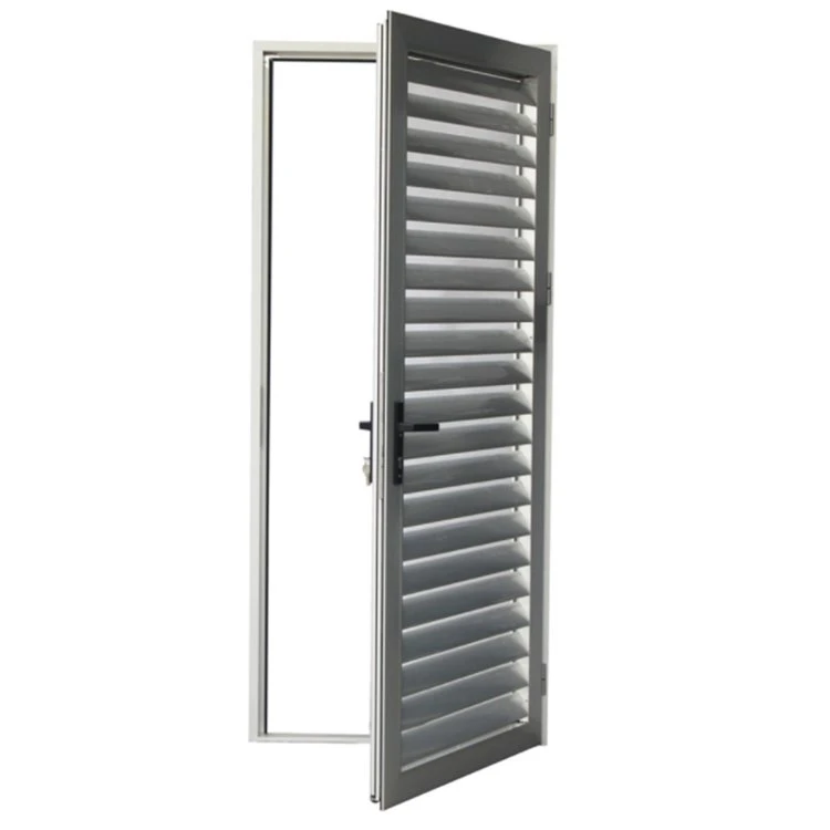 Aluminiowe drzwi wentylacyjne żaluzji