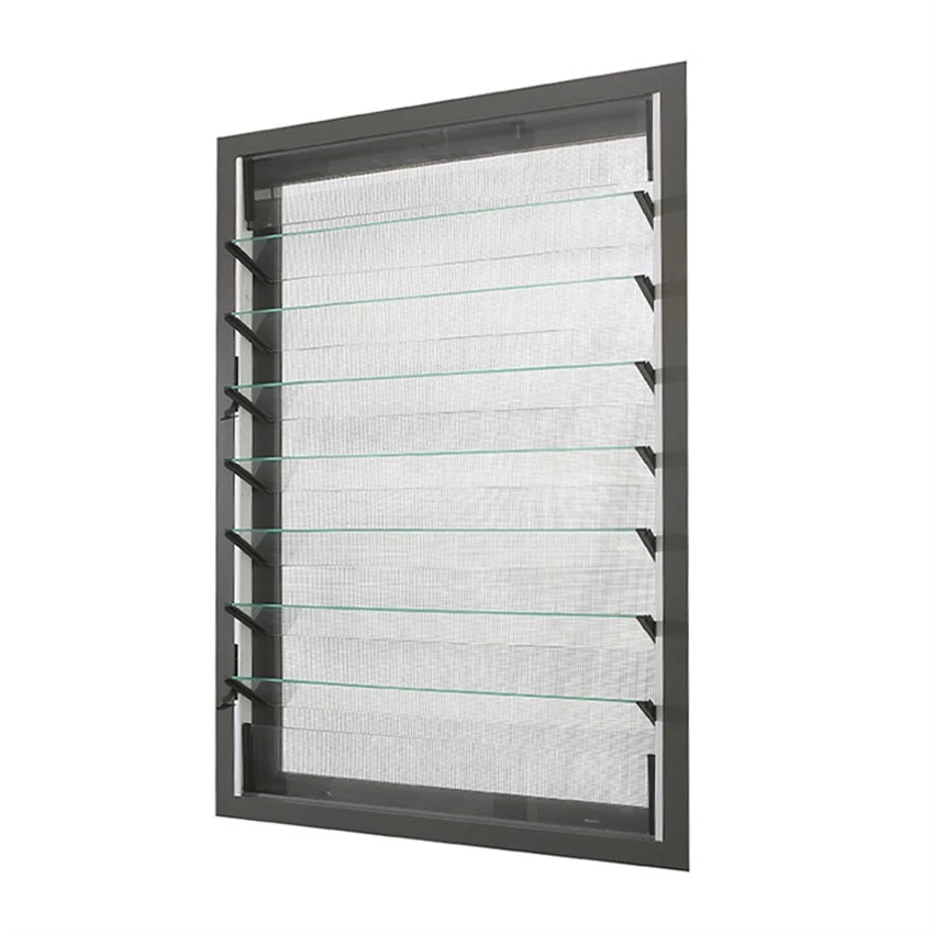 Żaluzje aluminiowe ze szkłem