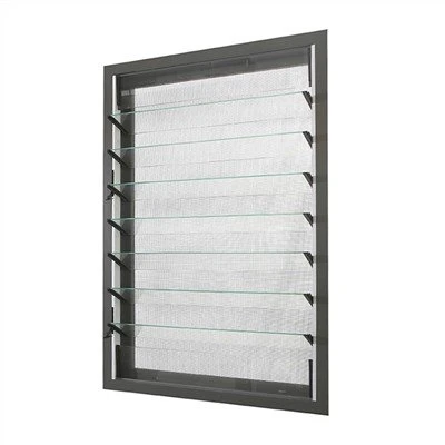 Żaluzje aluminiowe ze szkłem