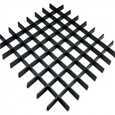Sufit z kratką aluminiową