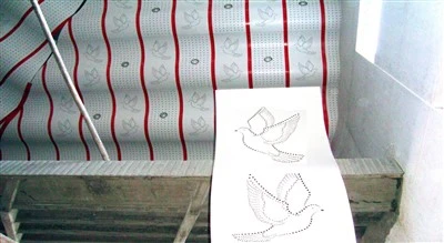 Wzór Artystyczne dekoracje ścienne Panele okładzinowe Perforowany aluminiowy panel sufitowy